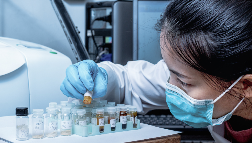 Woman in biotech