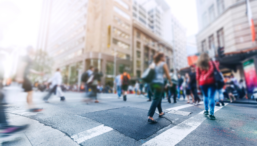 A busy street